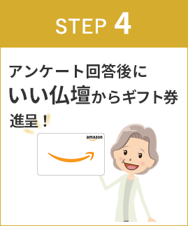 ギフト券進呈